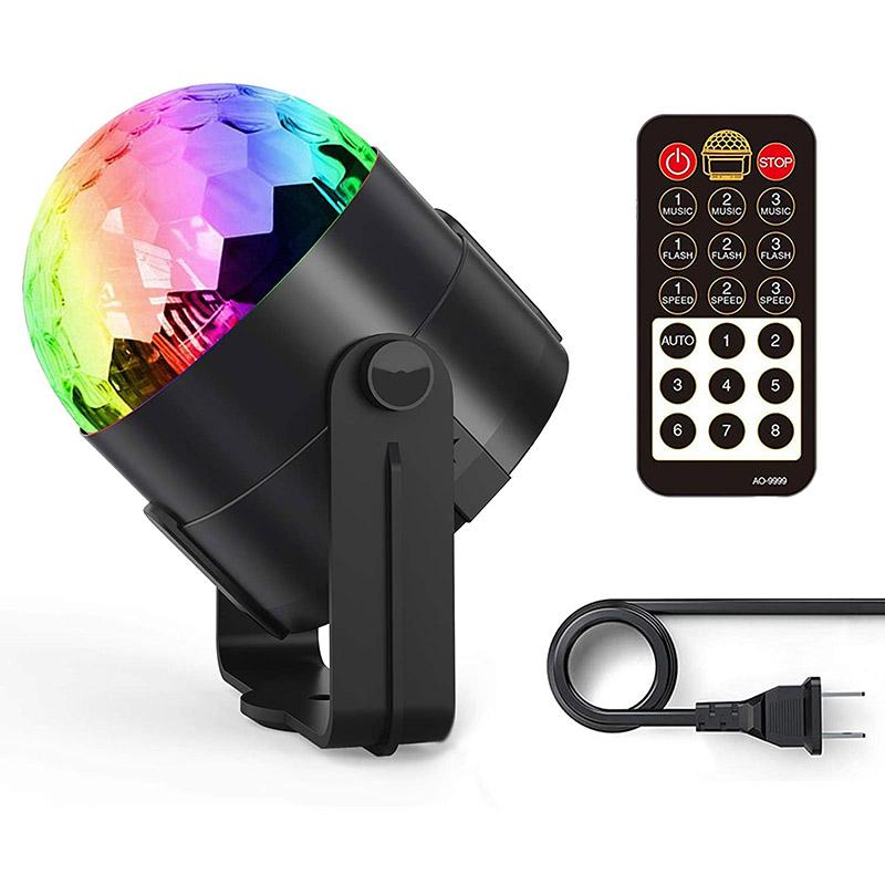 Quả Cầu Ma Thuật Điều Khiển Từ Xa Có Đèn Led Nhiều Màu Trong 1