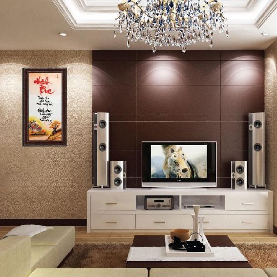 Thư pháp hạnh phúc, tranh chữ vợ chồng treo phòng ngủ