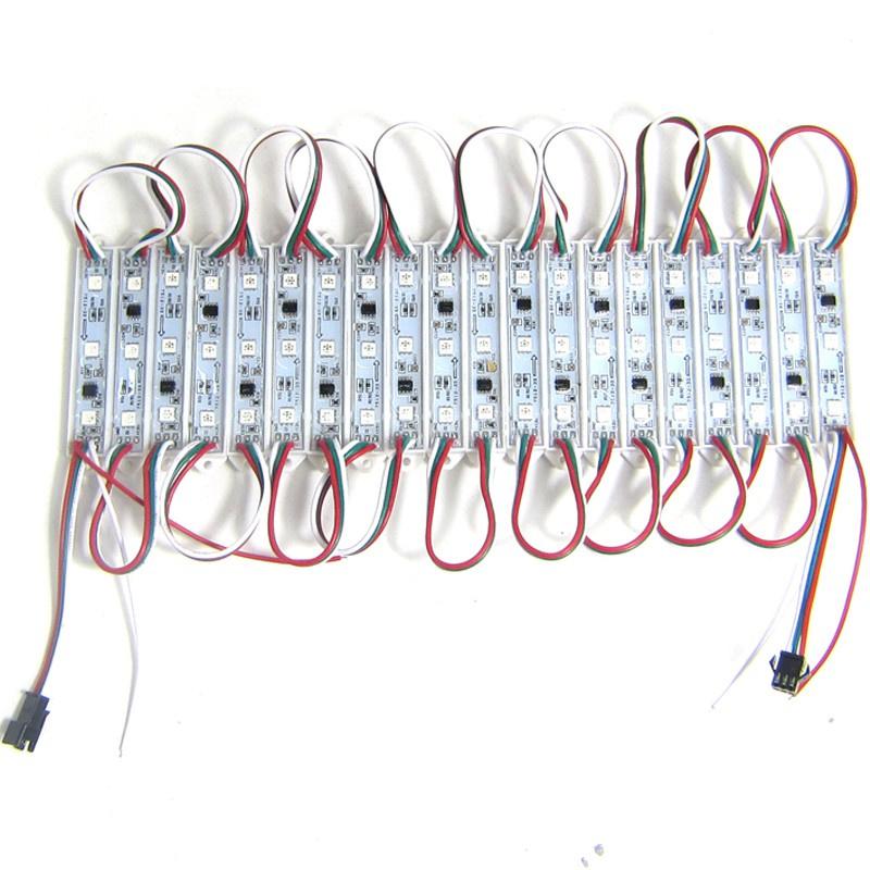 Set 20 Mô Đun Đèn Led Rgb 12v Chống Thấm Nước 5050