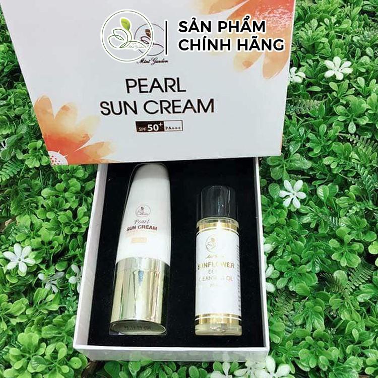 Kem Chống Nắng Mini graden Pearl Sun Cream SPF 50 PA+++  30ml