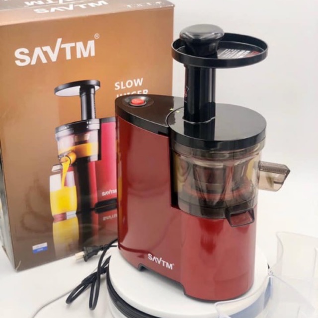 Máy ép trái cây hoa quả tốc độ chậm SAVTM JE-07 - hàng nhập khẩu