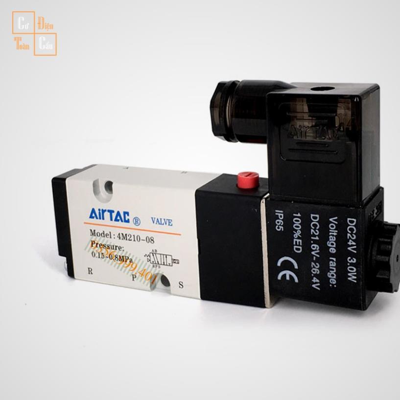 Van Điện Từ 4V220-08, van chia khí