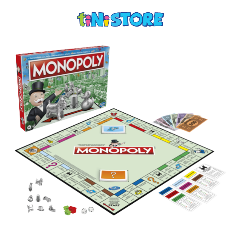 Đồ Chơi Cờ Tỷ Phú Vòng Quanh Thế Giới Monopoly F4007