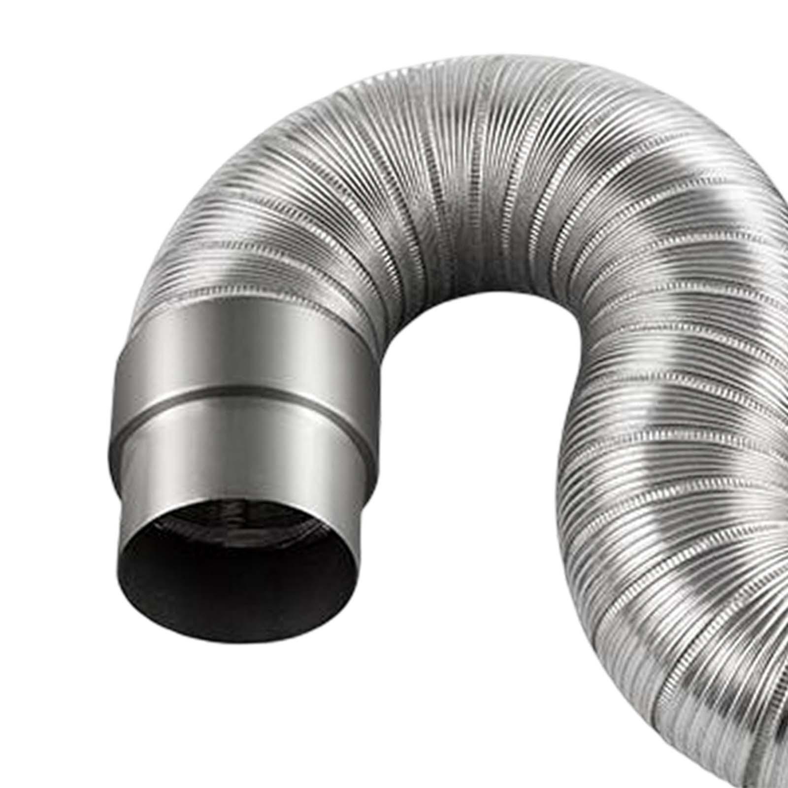 Gas Heater Exhaust Pipe Duct Bendable for Bathroom Heater Replacement
