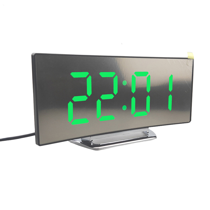 Đồng hồ LED báo thức màn hình LCD Miror Clock DT6507