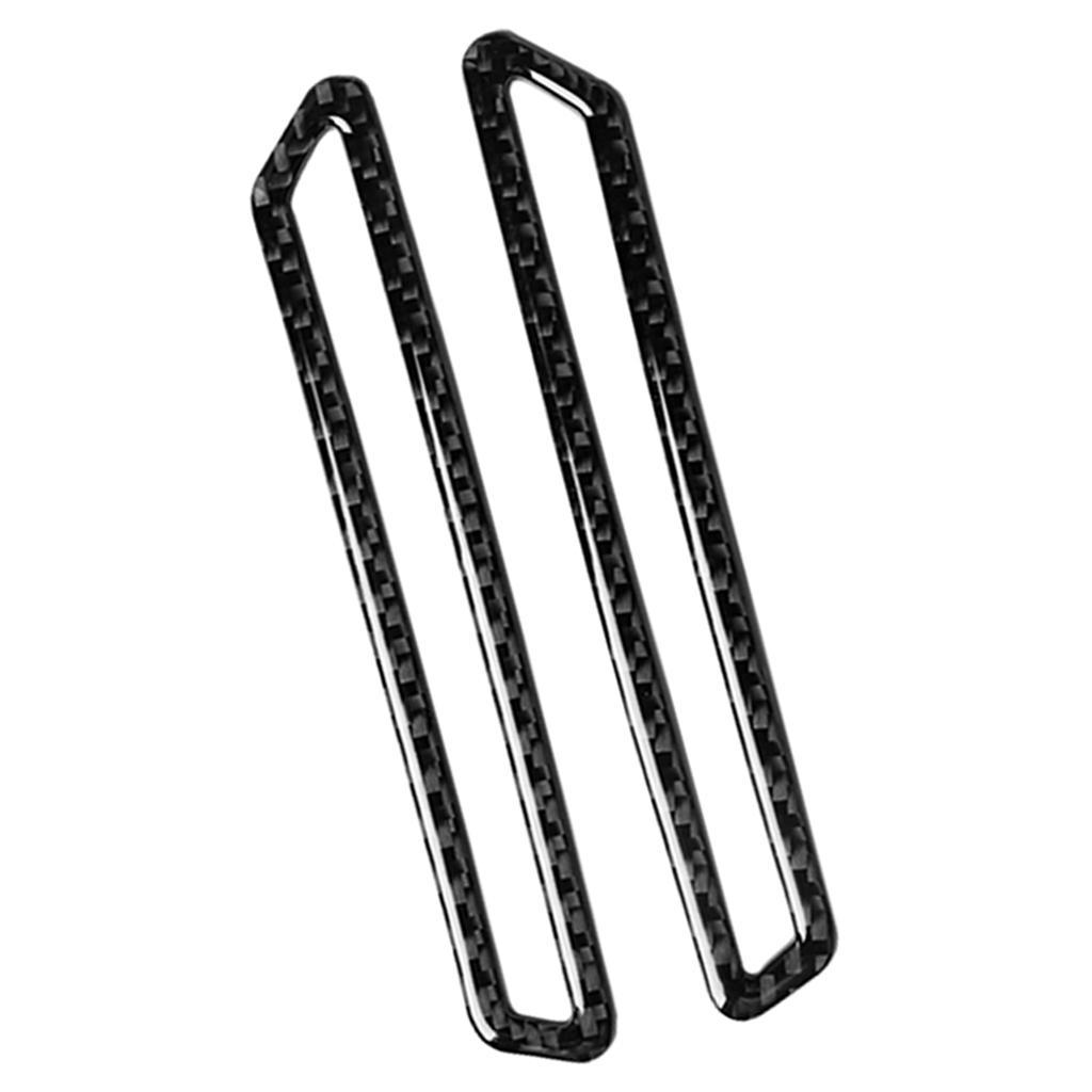 Carbon Fiber Auto Air Outlet Cover Case Trim Sticker for Alfa Giulia