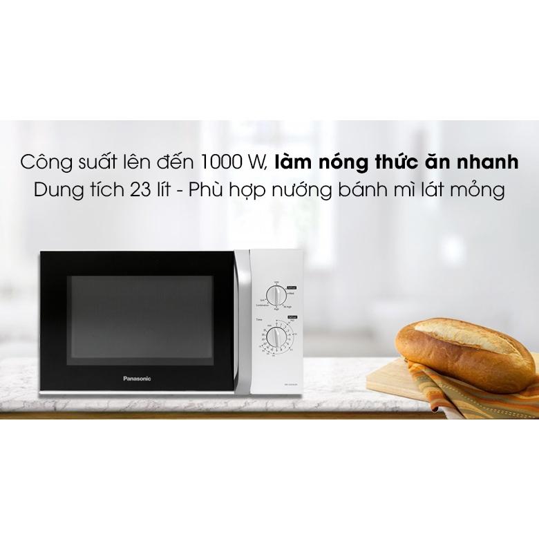 Lò vi sóng cơ 23 lít Panasonic NN-GM34JMYUE, có nướng, 1000W - Hàng chính hãng