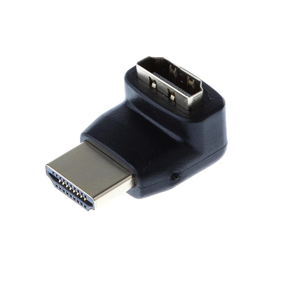 HDMI Male to Female Angle Adapter Connector 270 Degree Extender 1080P HDTV