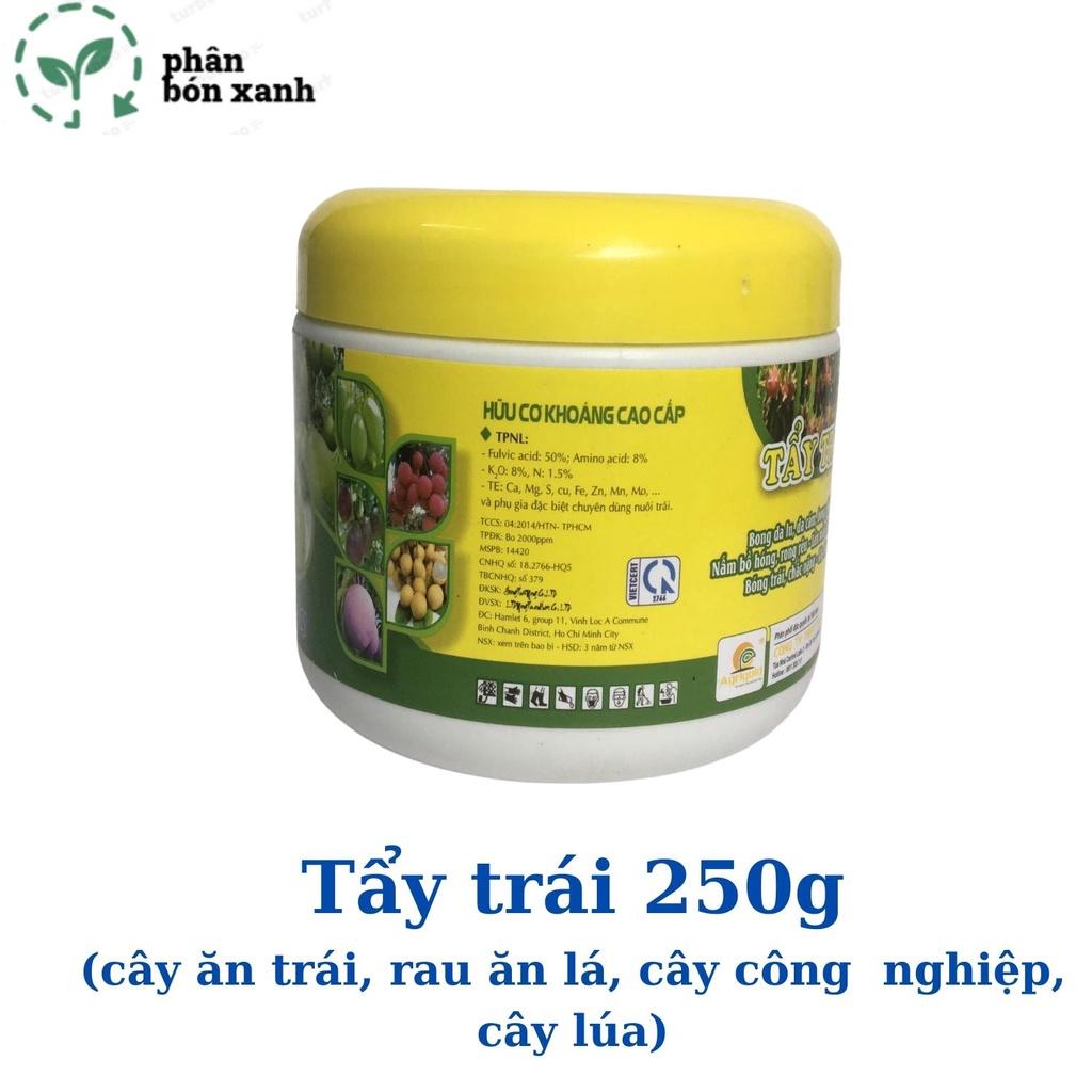 Phân bón giúp đẹp trái, đẹp quả_TẨY TRÁI, tẩy tràm,sáng mã,sạch nấm bệnh,hết ghẻ trái,nám trái,bóng trái,chắc nặng