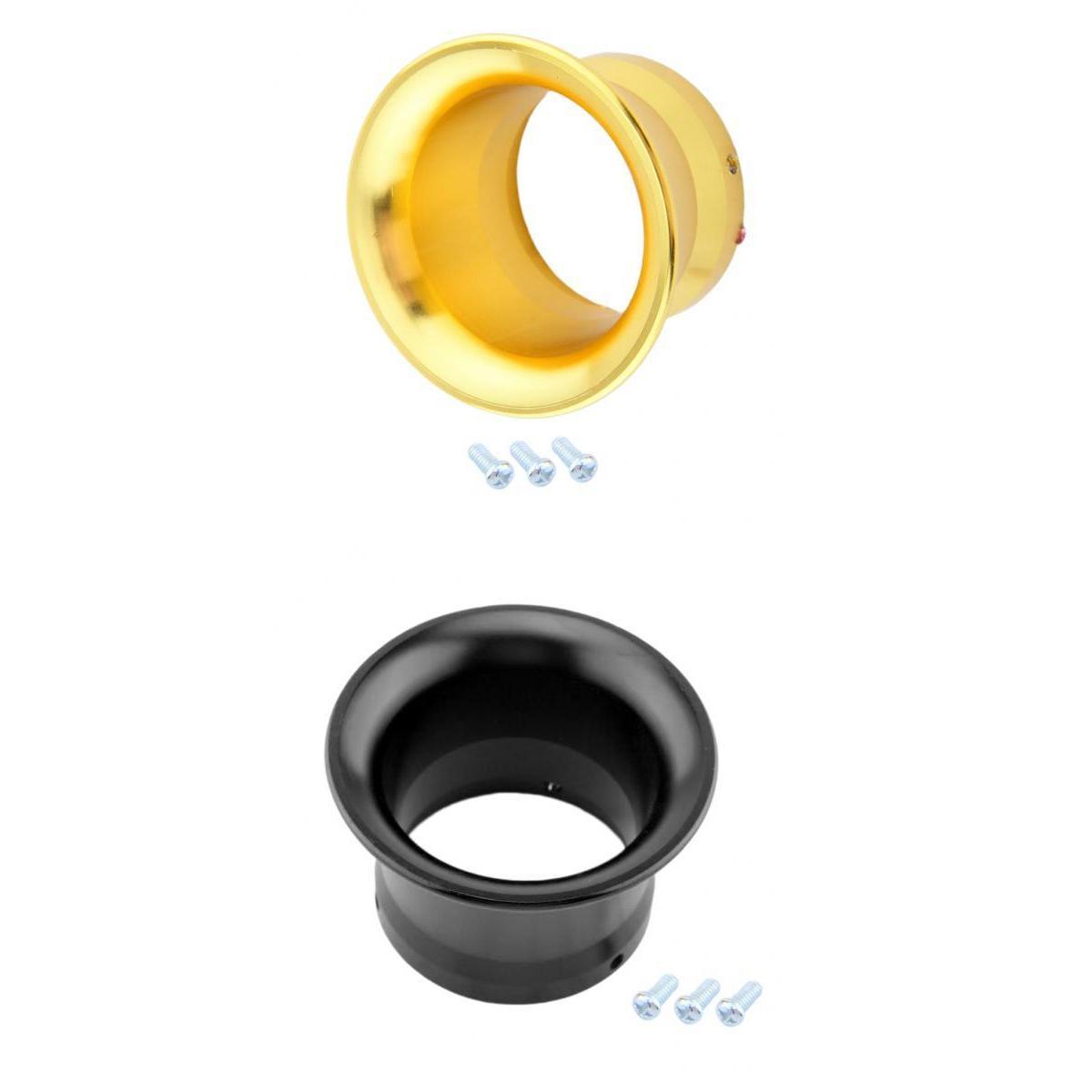 2 Pcs 50mm Carb Air Filter  Stack Funnel for PWK24 ATV Carburetor 2"