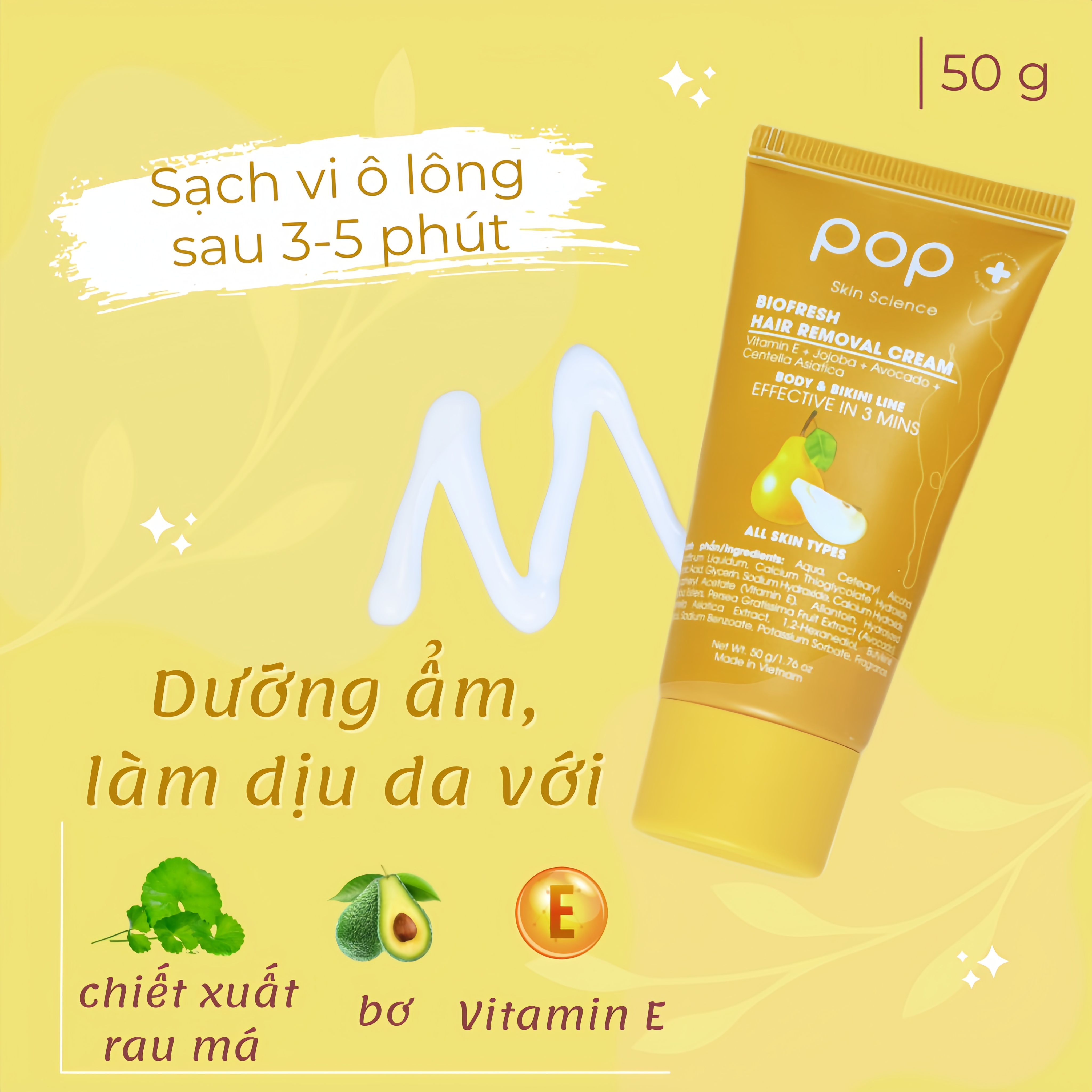 Kem Tẩy Lông Biofresh POP - Hương Lê