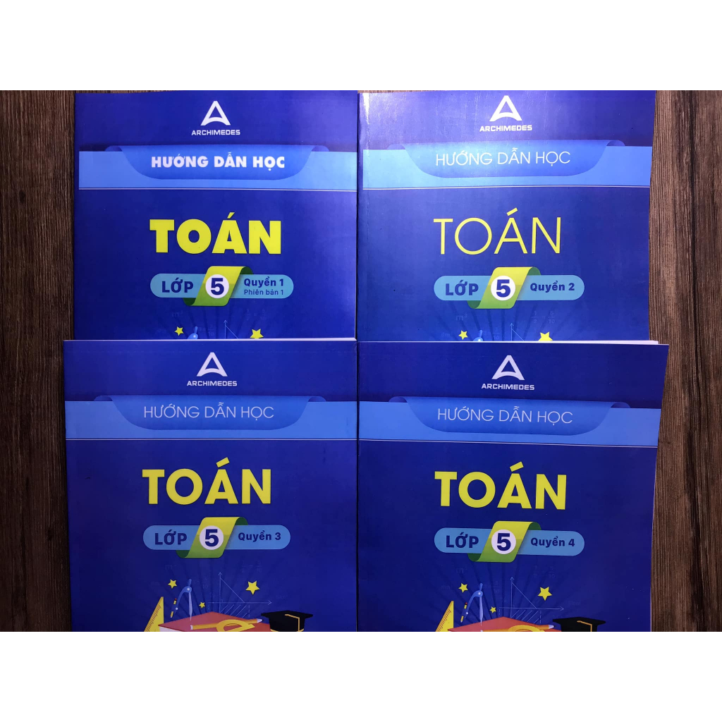 Sách - Combo 4 cuốn Hướng dẫn học tiếng việt lớp 4