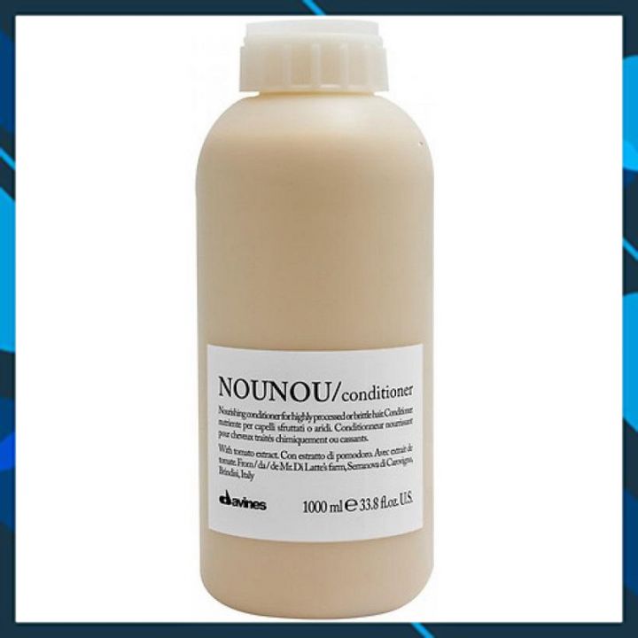 Dầu xả Davines Nounou Conditioner siêu mượt cho tóc khô hư tổn do hóa chất uốn duỗi nhuộm 1000ml