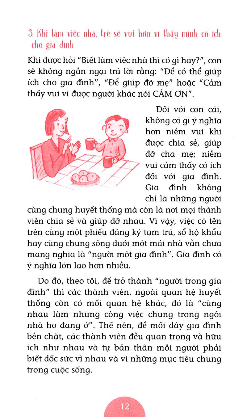 Dạy Con Làm Việc Nhà (Tái Bản)