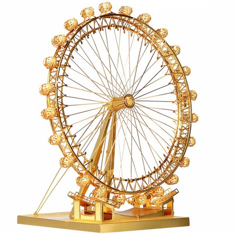 Mô Hình Lắp Ráp 3d Vòng Xoay Mắt Luân Đôn