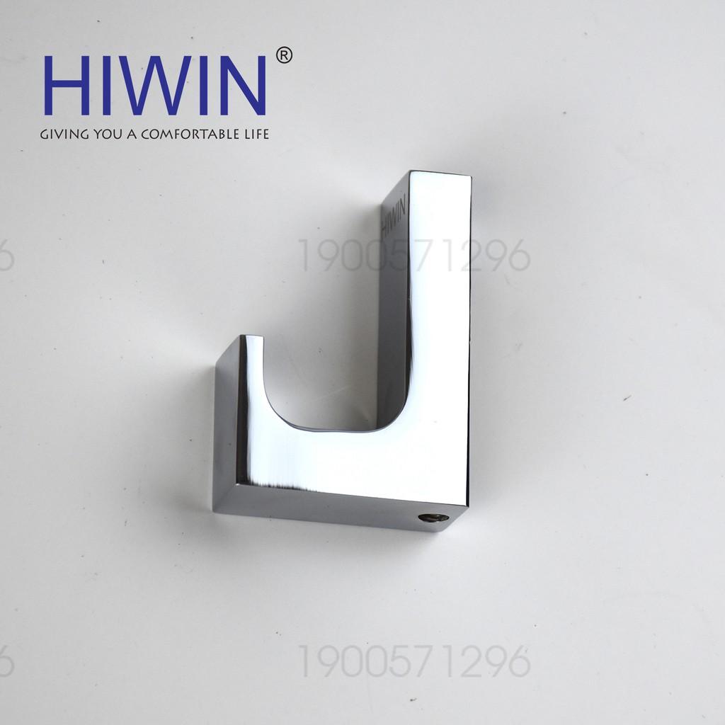 Móc đơn treo đồ đồng gương sáng bóng cao cấp Hiwin Y-3901C