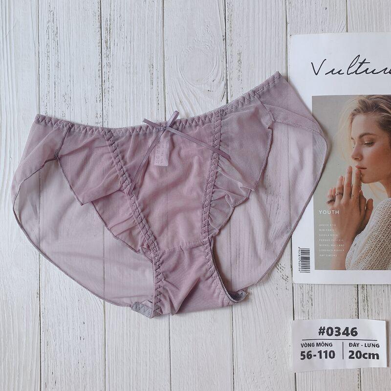 COMBO 10 QUẦN LÓT REN LƯỚI BÈO CAO CẤP