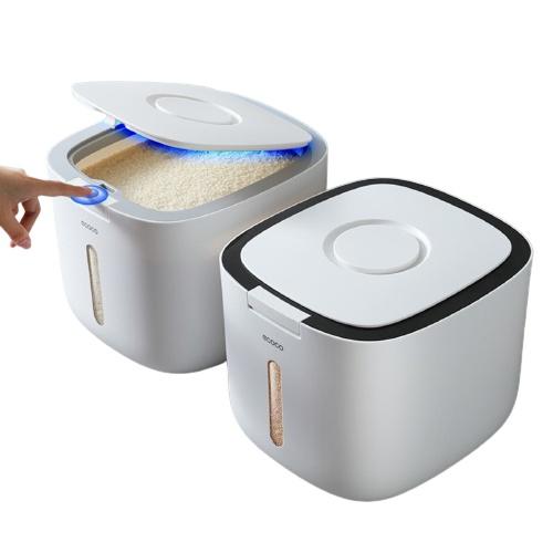 Thùng gạo Ecoco 10kg - Thùng đựng gạo tránh côn trùng nhựa cao cấp