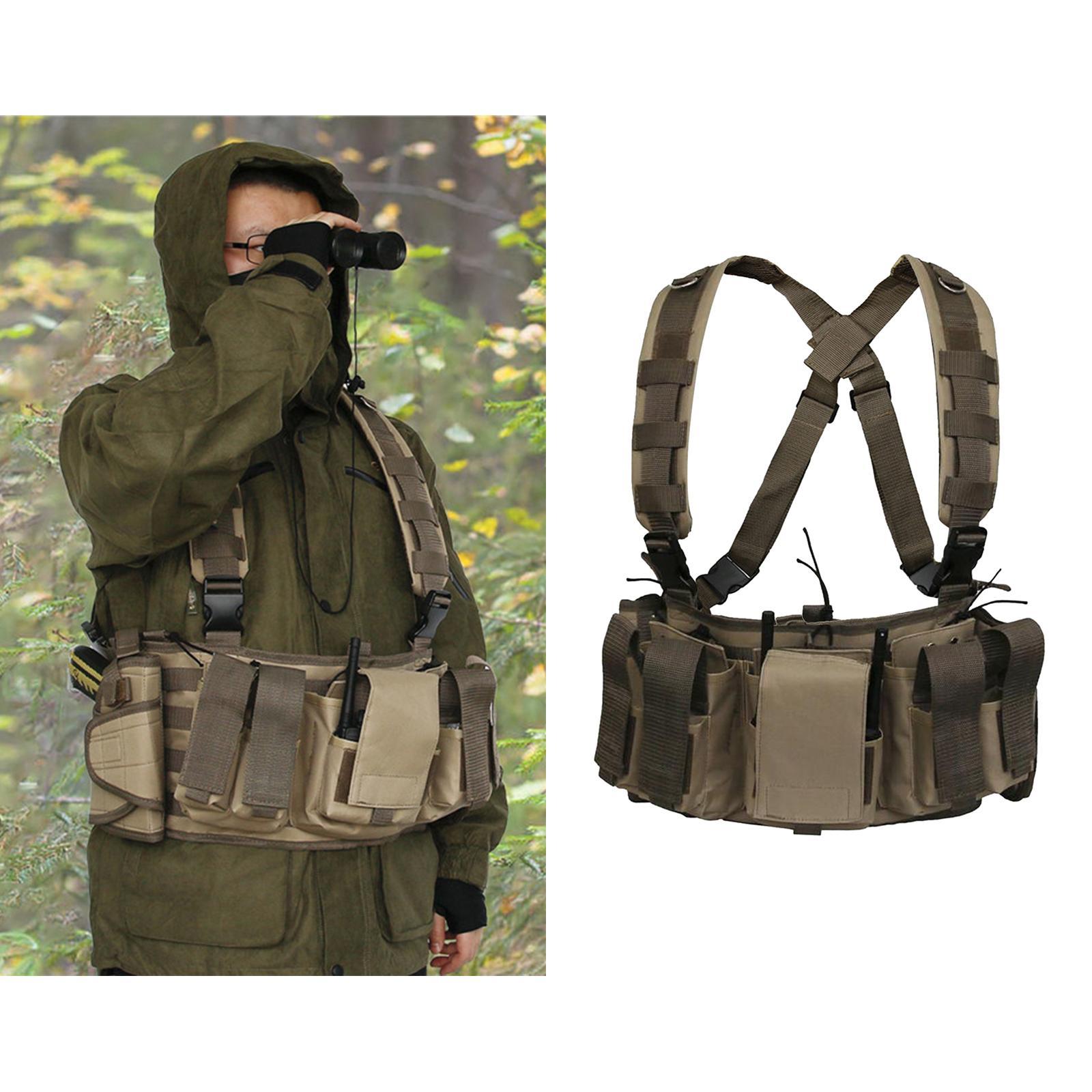 Chest Rig Women Men Vest CS Game 30"-60" Jacket