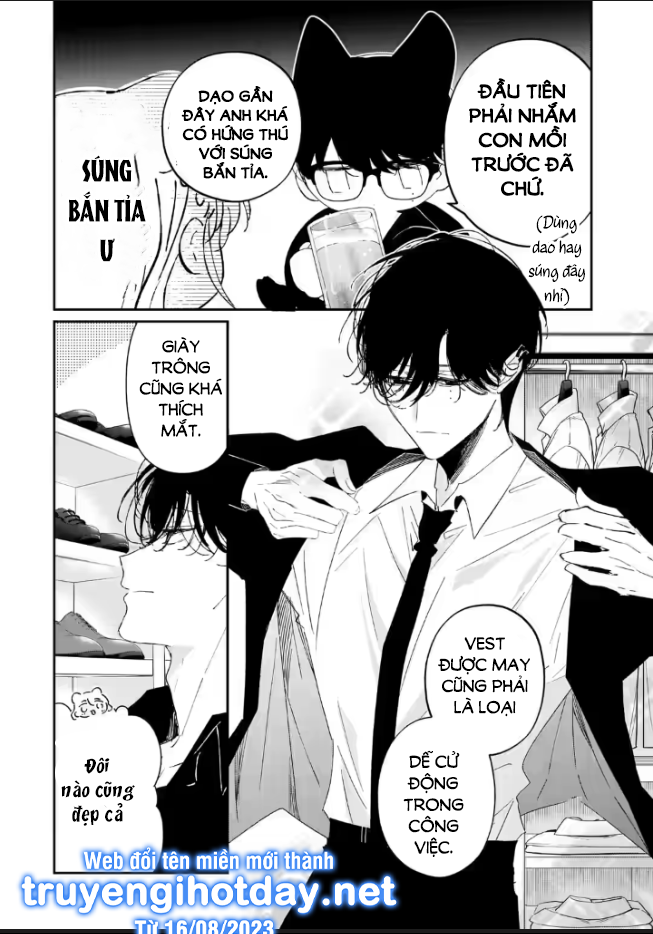 anh chàng sát thủ nguy hiểm lại rất ngọt ngào - chàng sát thủ và nàng lọ lem chapter 11.2 11
