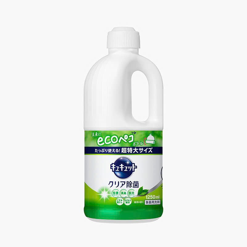 Nước rửa bát KAO hương trà xanh 1250ml