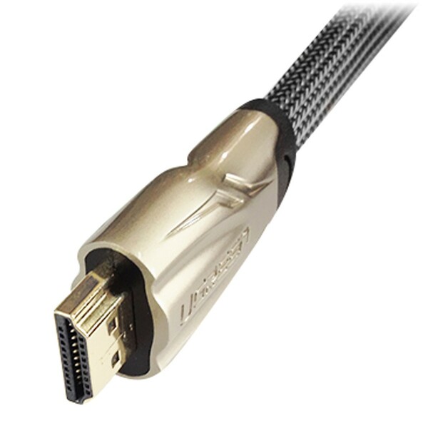 Cáp HDMI Dẹt Ugreen bọc lưới chống nhiễu, đầu hợp kim kẽm mạ vàng