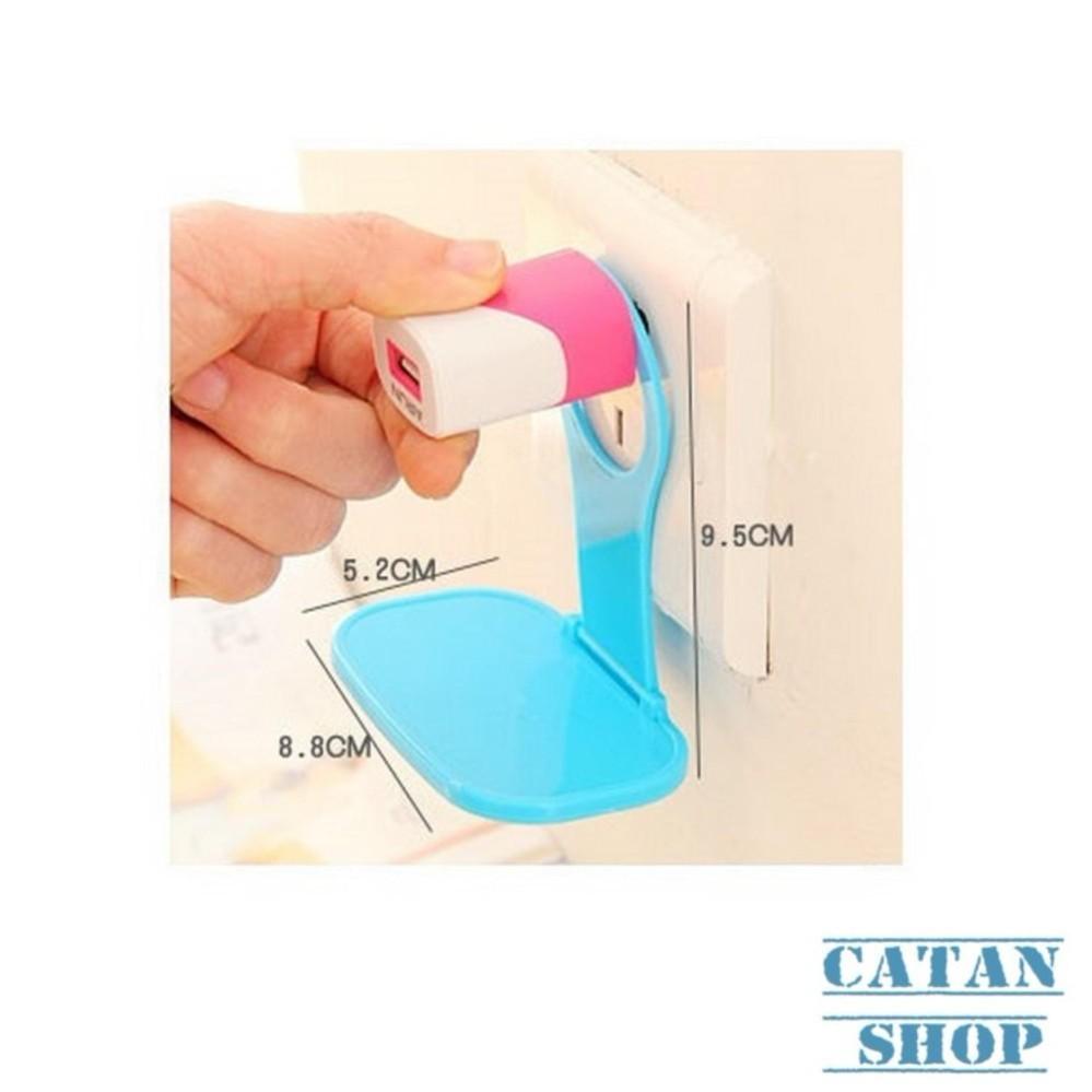 Bộ 5 miếng treo điện thoại khi sạc pin tiện dụng xinh xắn, tấm nhựa treo điện thoại, miếng giữ sạc GD41-MNTDT-5