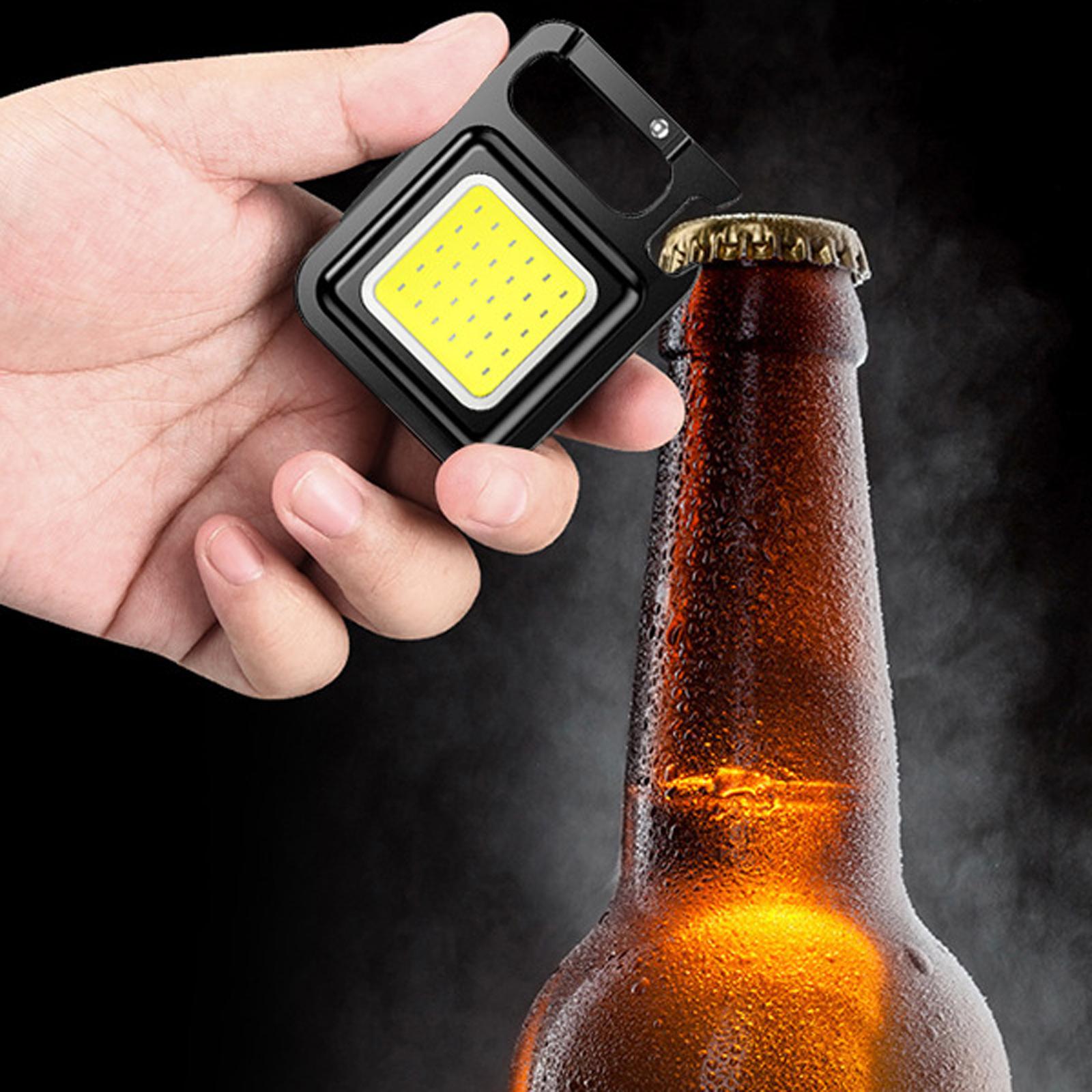 Mini COB Flashlight Portable Work Light USB Rechargeable for Outdoor Fishing