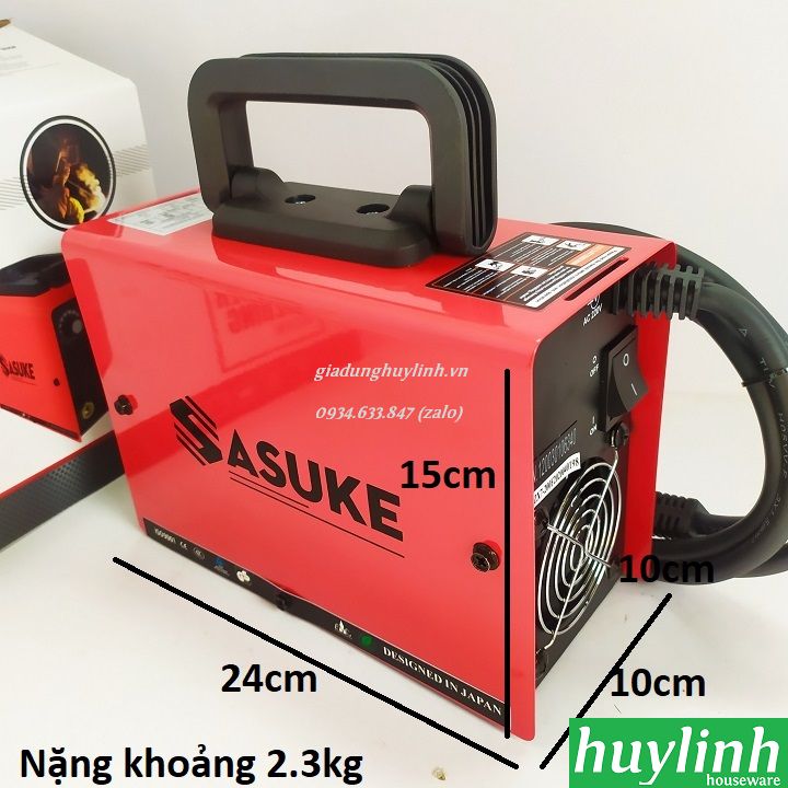 Máy hàn que điện tử mini Sasuke ZX7-200F - Hàng chính hãng