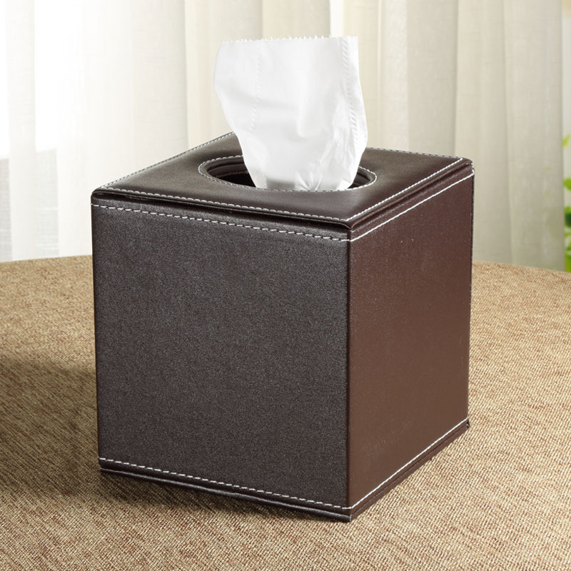 Hộp đựng giấy ăn vuông bằng ca cao cấp