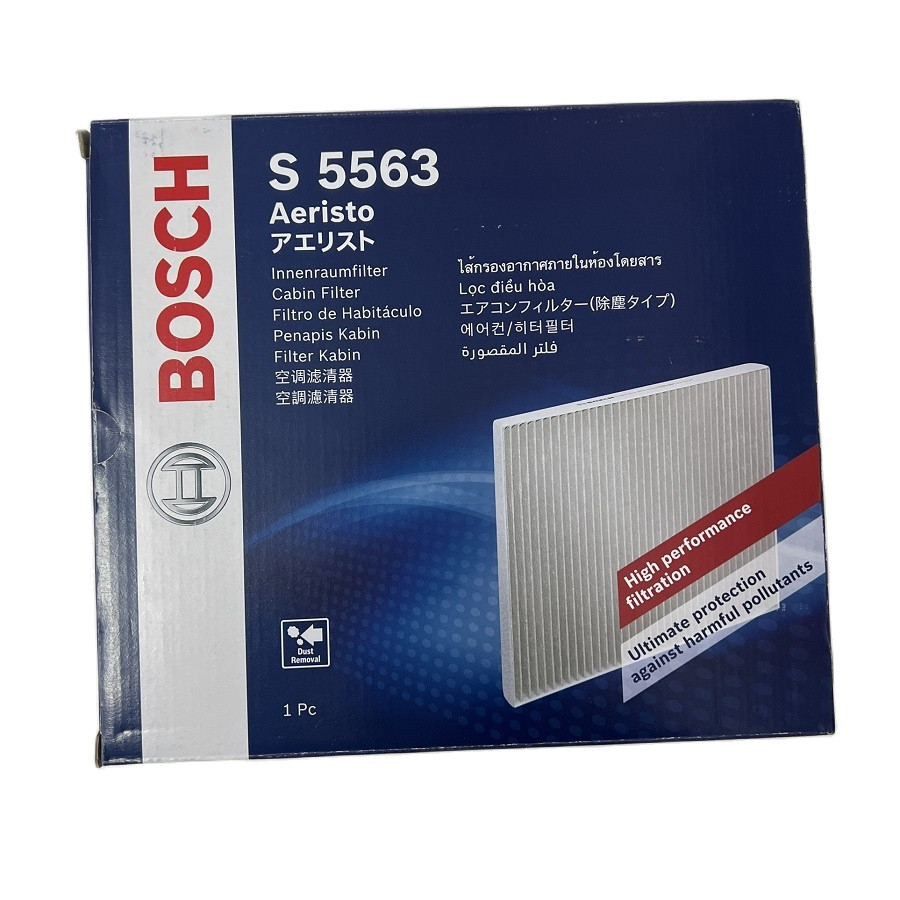 Lọc Điều Hòa Loại Tiêu Chuẩn BOSCH Ariesto S5563 Dành cho Xe Hyundai SantaFe