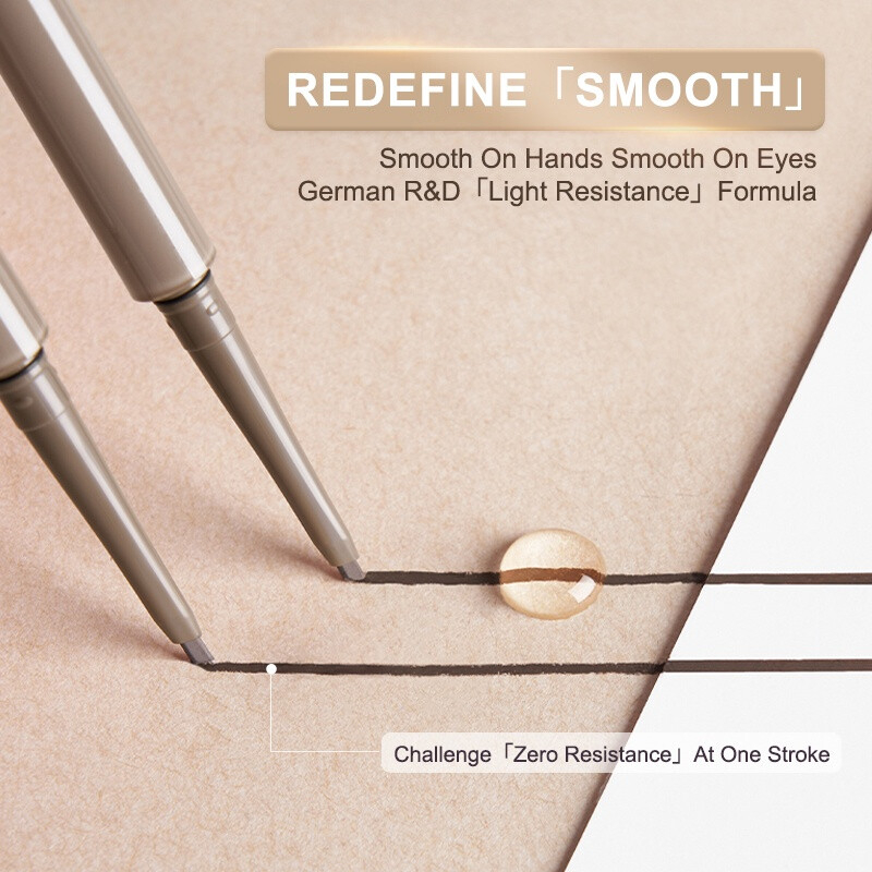 JUDYDOLL Chì kẻ mắt Precisely Depicted Slim Gel Eyeliner Đầu mảnh Mướt mịn Chống nước Chống lem Lâu trôi
