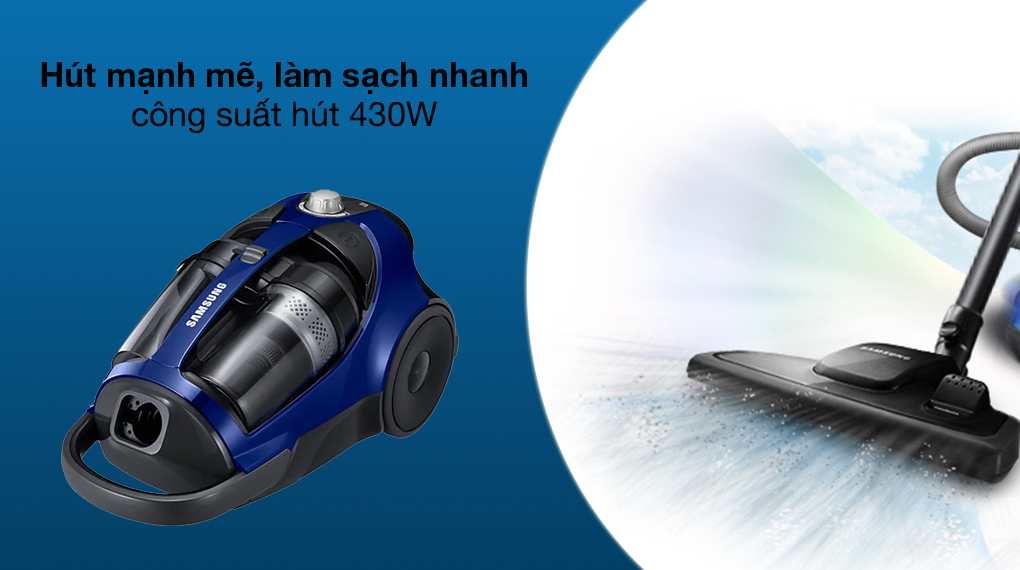Máy hút bụi Samsung VCC8836V36/XSV - Hàng chính hãng