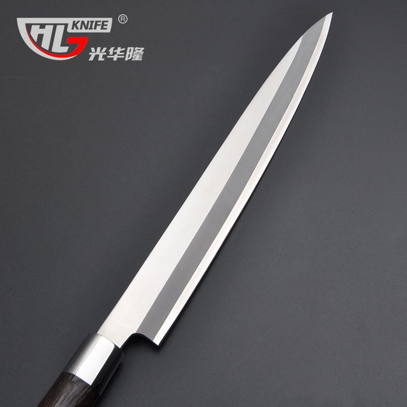 Dao thái sashimi, cắt sushi kiểu Nhật hàng nội địa Trung Quốc lưỡi dày 3.5-4mm