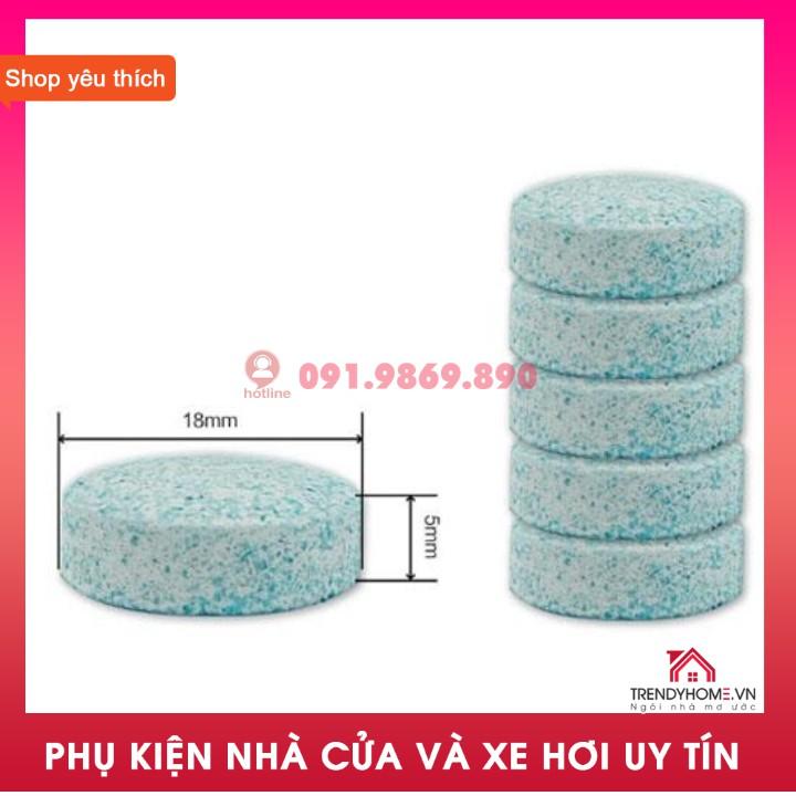 Viên Sủi Rửa Kính Ô Tô Xe Hơi dạng ép vỉ Tiện Dụng (1 viên = 4L dung dịch)