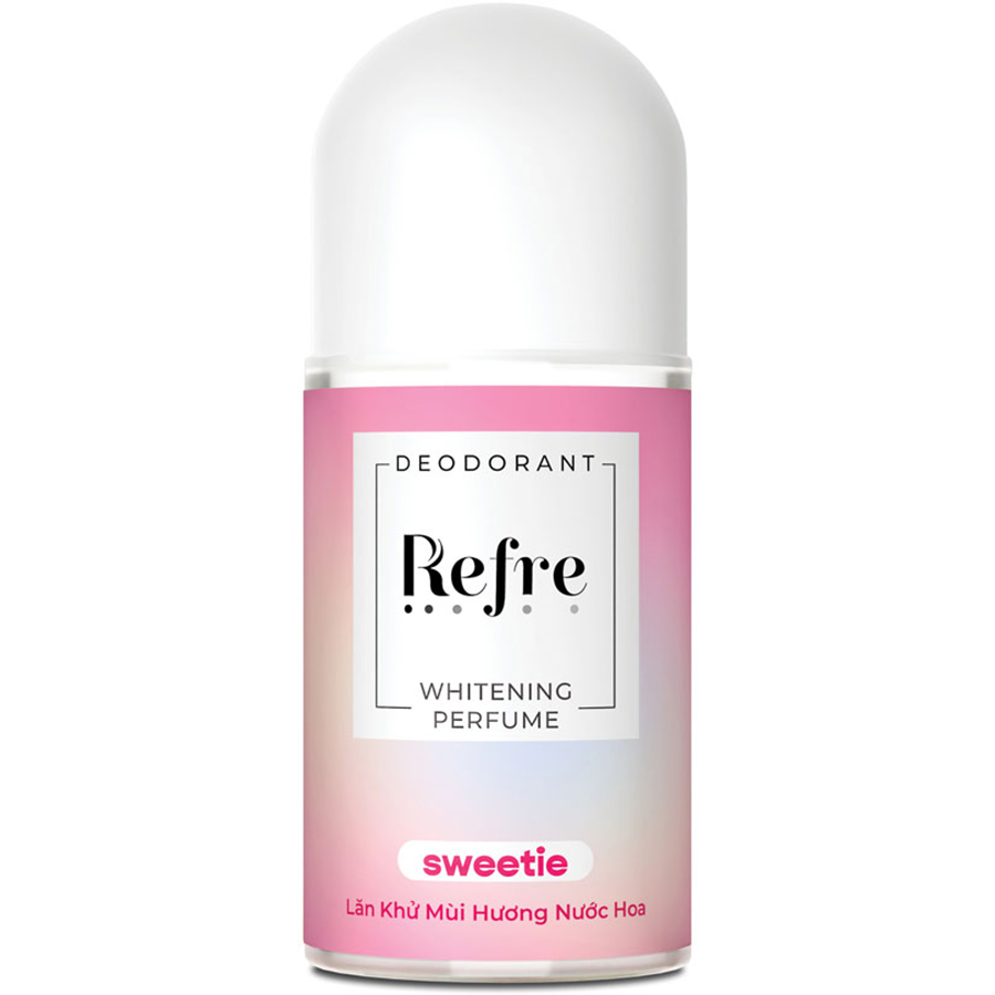 Lăn Khử Mùi Dưỡng Trắng Hương Nước Hoa Refre Whitening Sweetie Hương Ngọt Ngào