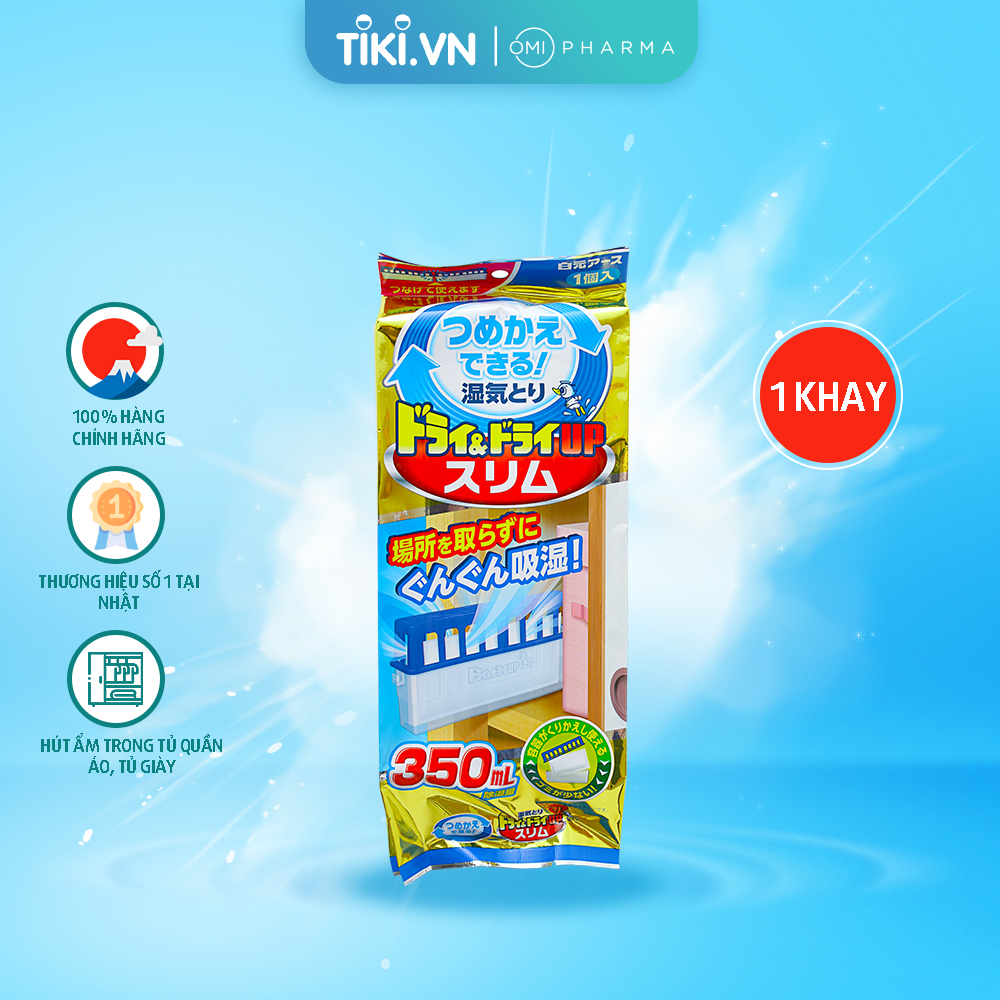Khay Hút Ẩm Ngăn Tủ Quần Áo, Tủ Giầy Hakugen Nhật Bản