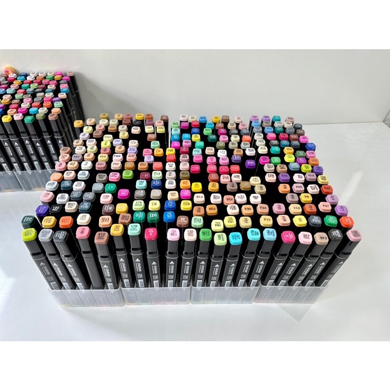 Bộ bút màu Marker FULL 204-262 màu siêu to khổng lồ - B64