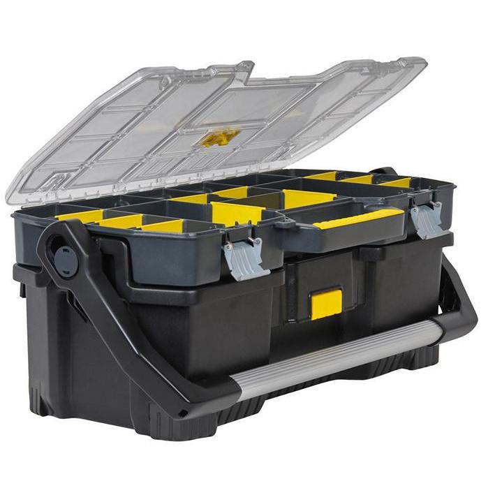 THÙNG ĐỒ NGHỀ CÓ KHAY ĐỰNG PHỤ KIỆN СМ STANLEY STST1-70317 - HÀNG CHÍNH HÃNG