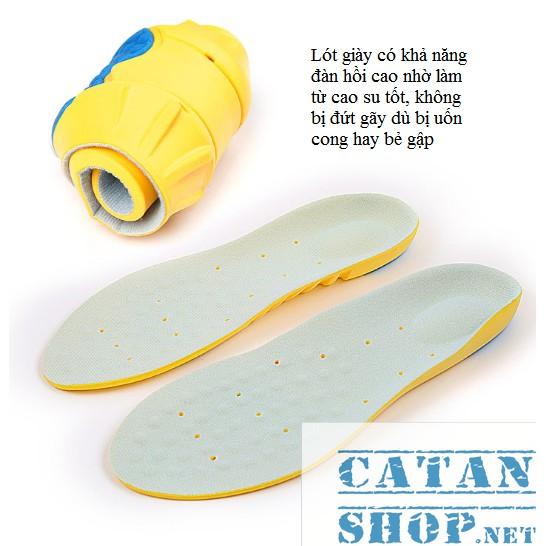 (Được chọn Size) Miếng lót giày thể thao Yellow Sport chuyên dụng, Lót giày cả bàn cao cấp siêu êm chân, khoáng khí