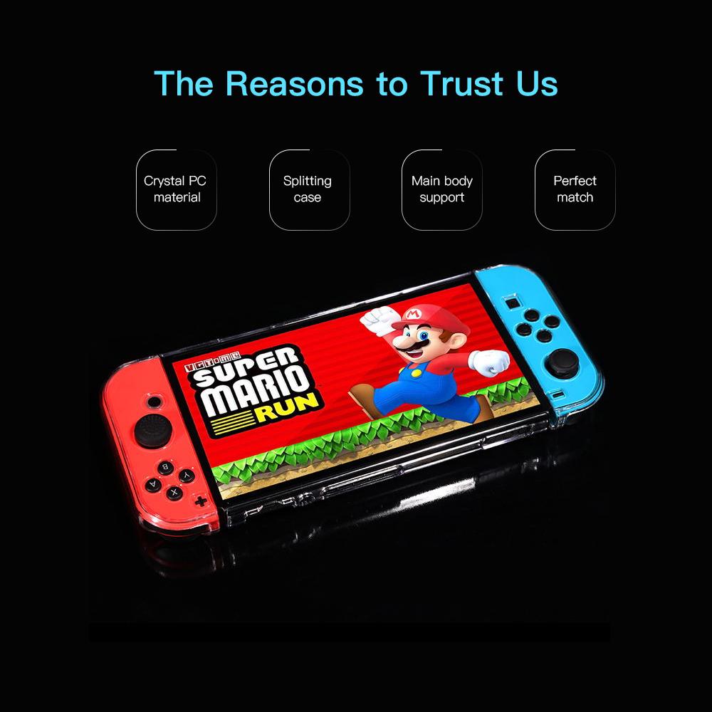 Vỏ bảo vệ Nintendo Switch có nắp Chống sốc bảo vệ toàn diện