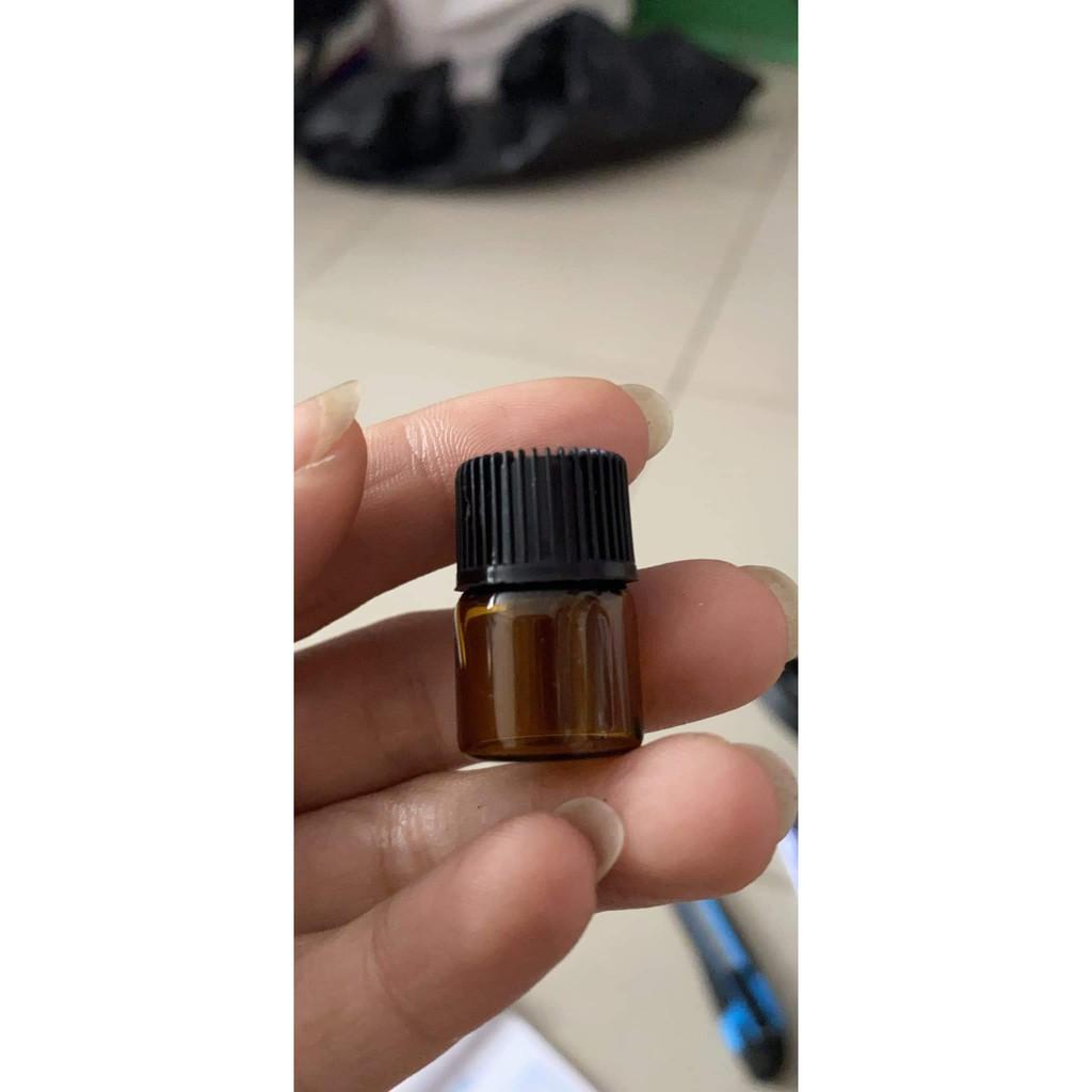 BỘ 10 LỌ THỦY TINH NHỎ 1ML/2ML/3ML/5ML DÙNG CHIẾT TINH DẦU