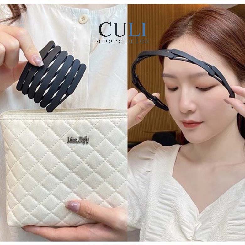 Cài tóc gấp gọn, băng đô cài tóc gấp gọn bỏ túi siêu tiện lợi, phong cách Hàn Quốc xinh xắn - Culi accessories