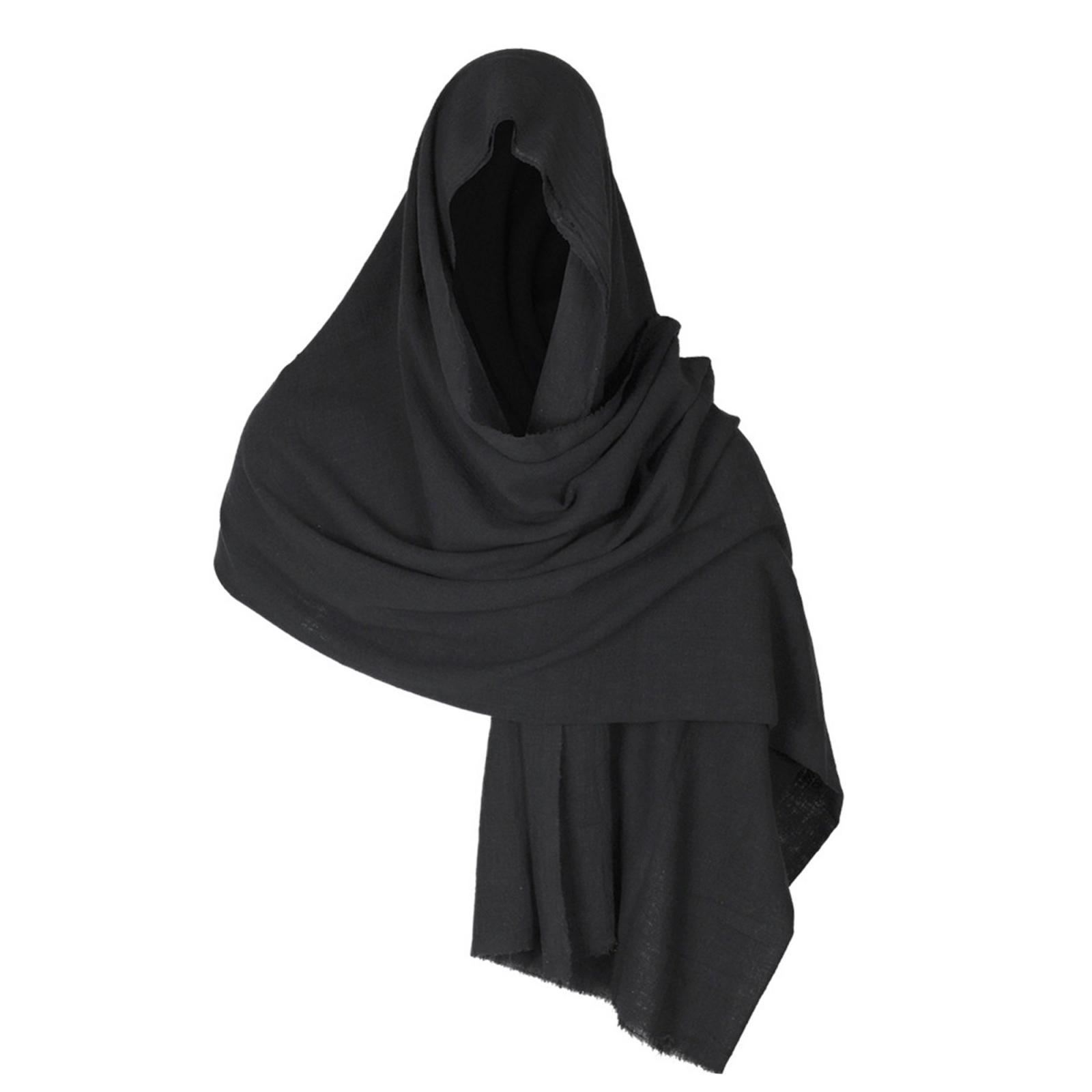 Medieval Hooded Cloak Accessories Gothic for Cosplay Men Carnivals Party Parties