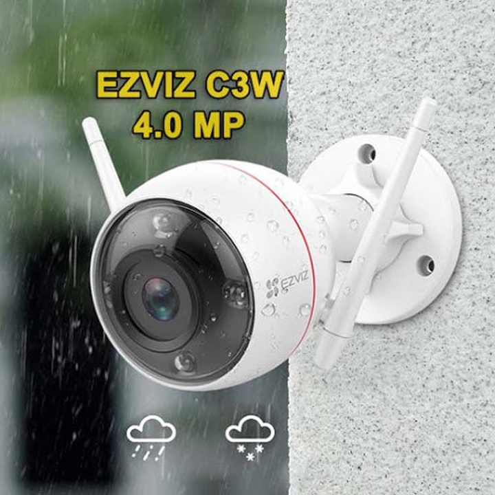 Camera IP Wifi ngoài trời EZVIZ C3W Pro Color Night bản 4MP chính hãng Nhà An Toàn