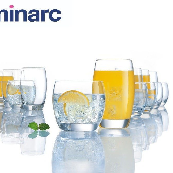 Bộ 6 Ly Thuỷ Tinh Thấp Luminarc Salto 320ml G2562 (320ml)