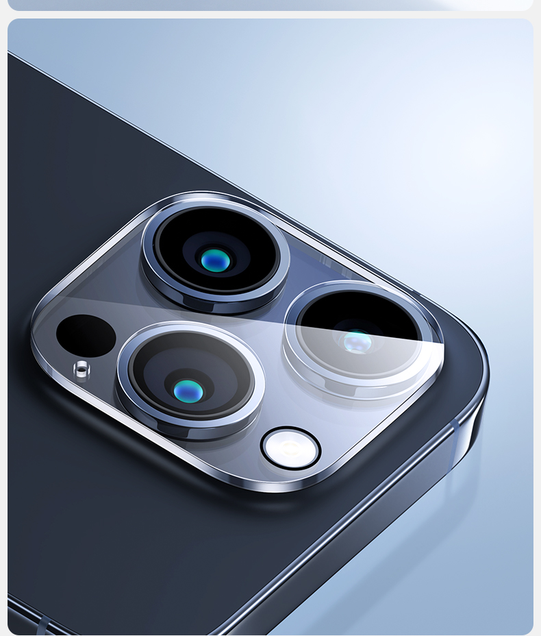 Miếng dán kính cường lực Leeu Design cho Camera iPhone 15 / 15 Plus / 15 Pro / 15 Pro Max - Hàng Chính Hãng