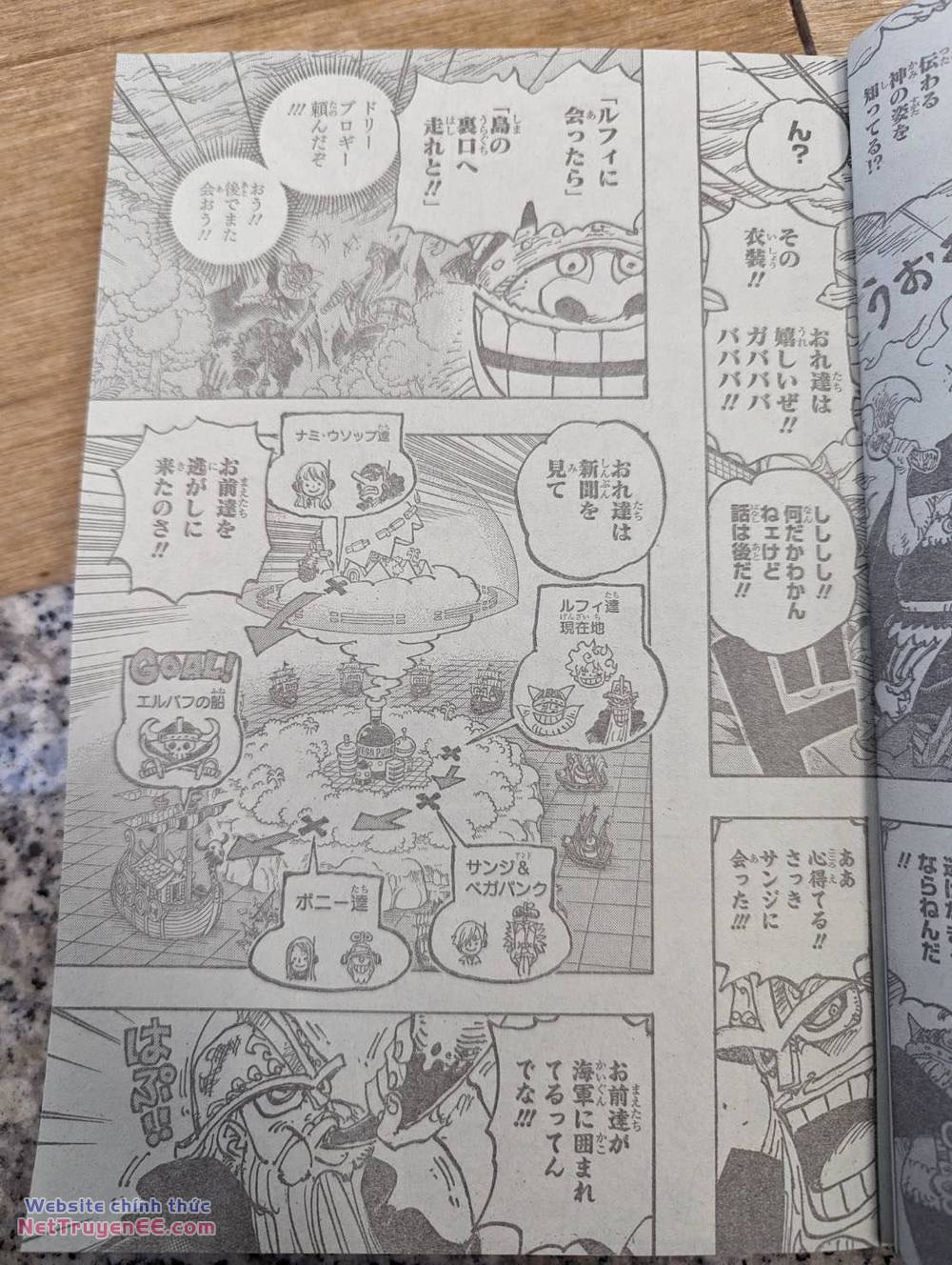 đảo hải tặc - one piece chapter 1111 11