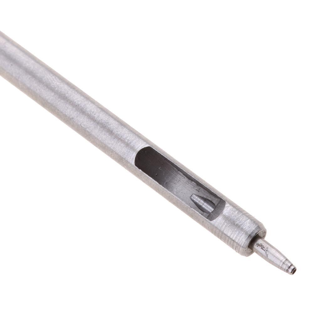 2X Craft Tool Round Hole Drive Punch for Leather Belt Watch Band Gasket 1.0mm