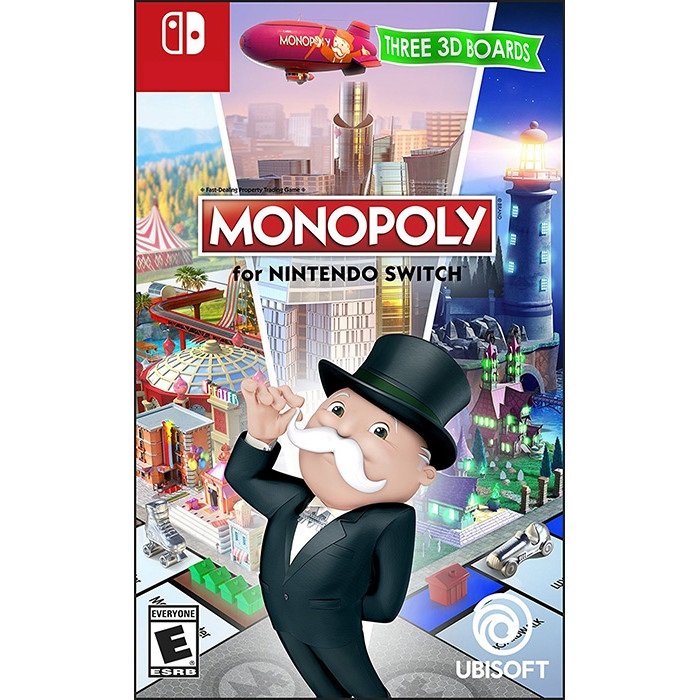 Đĩa game Monopoly cho máy Switch